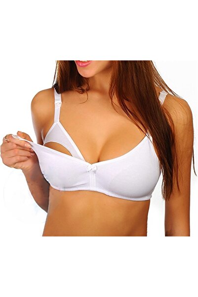 LTG Nova Sema Baby Nursing Bra White Size 100