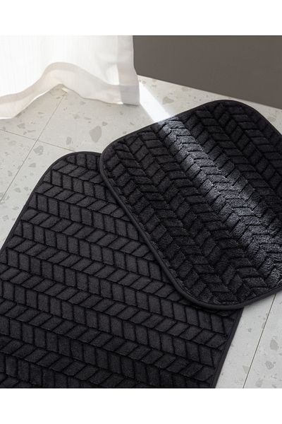 Madame Coco Anthracite Norris Bath Mat