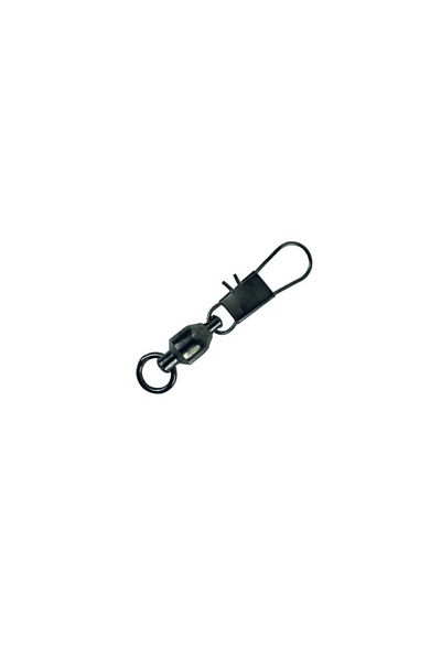 SAVEX Black D.dft Clip Ball Swivels - 10 Pieces