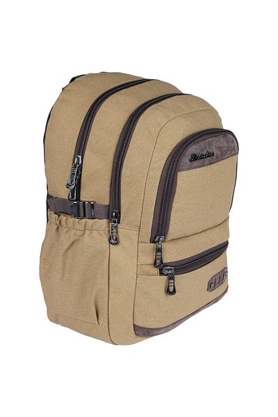 Relaxion Canvas Fabric Flexible Thick Durable Suitable for All Seasons Daily - School - Travel - Sports Backpack