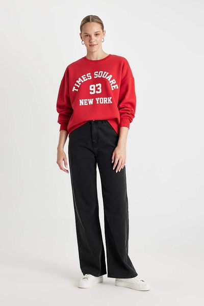 DeFacto Sweat pentru femei C7813ax/rd79 Roșu