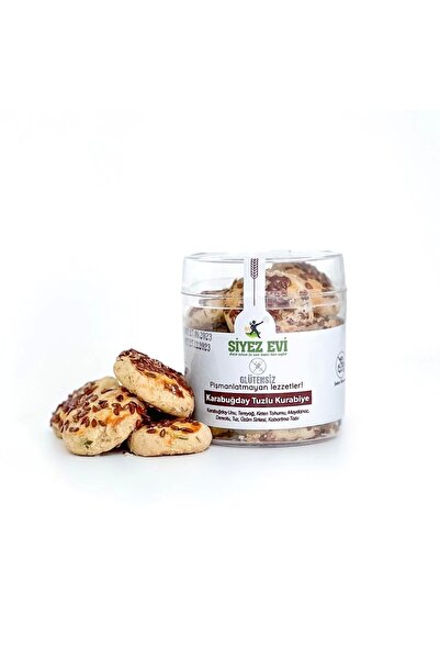 Siyez Evi Glütensiz Karabuğday Tuzlu Kurabiye 140 Gr