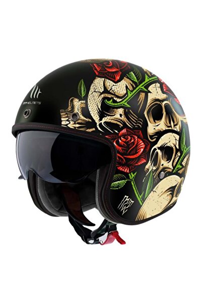 MT Kask Le Mans 2 Breakout B2 Motosiklet Kaskı Siyah