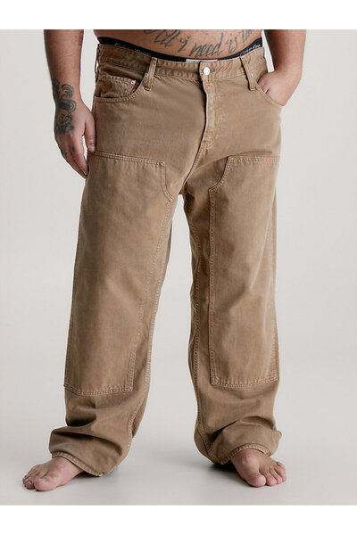 Calvin Klein Erkek 90'S Straight Jean Pantolon