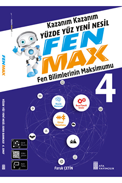 Ata Yayıncılık 4. Sınıf Fen Max Soru Bankası