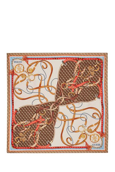 Guess Μεταξωτό Γυναικείο Φουλάρι 130x130