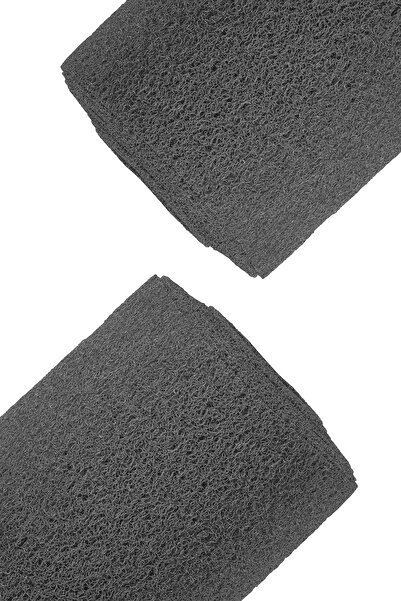 Genel Markalar Kaydırmaz Gri Karmaşık Paspas En:100cm