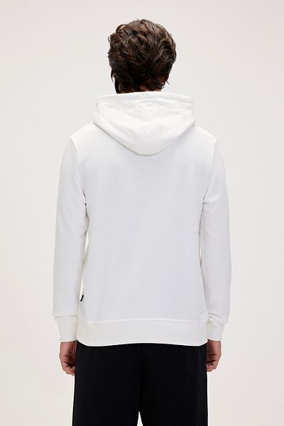 Bad Bear Mono Hoodıe Beyaz Erkek Sweatshirt 24.02.12.024