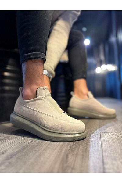 Knack 911 Model Mink Suede Sneakers - Stylish Shoes