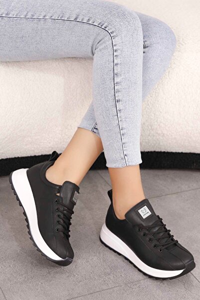 Mamito Ayakkabı Frm 702 Sportovní boty-černá-kůže