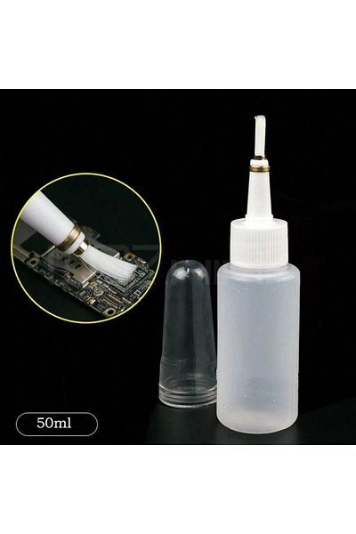 MBL 50ml Brush Tip Liquid Storage Bottle Oil Pot