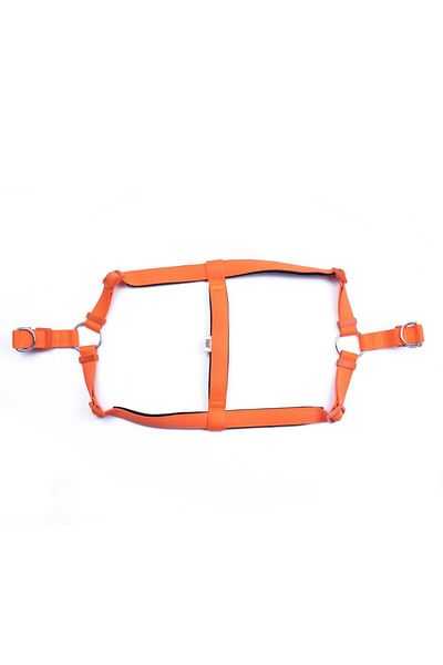 SAVEX Doggie Comfort Woven Ronin Harness Orange 2.5*65-75 cm (Dsgt XL)