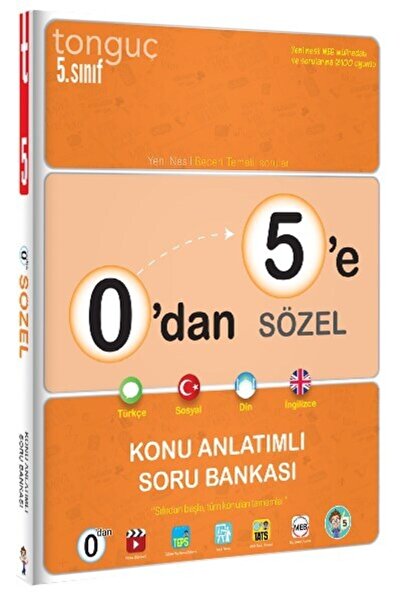 Tonguç Yayınları Tonguç 0´dan 5´e Sözel Konu Anlatımlı Soru Bankası ( Tonguç)