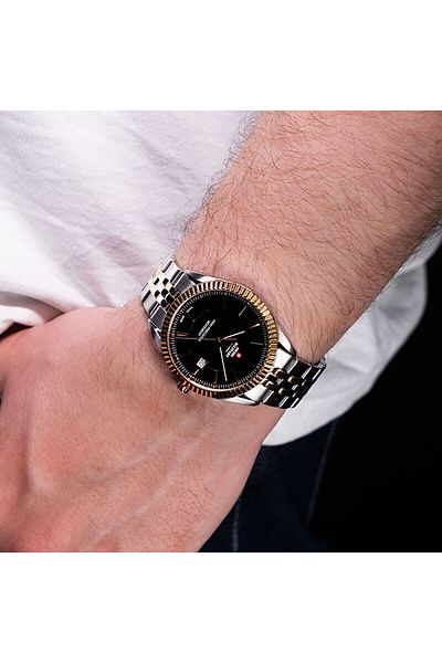 Swiss Military By Chrono ساعة يد موديل Sm34065.06 - تصميم أنيق وعملي