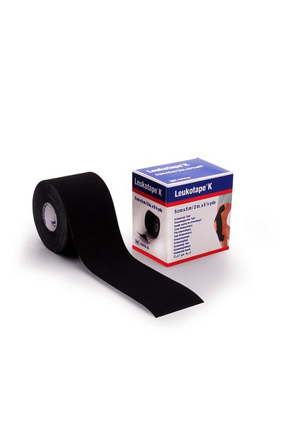 BSN Leukotape K 5cm x 5m Bsn Kinesiotape Black
