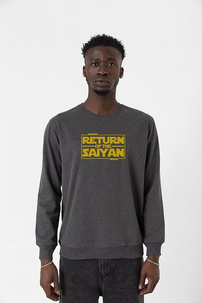 Tshirthane Dragon Ball Z Anime Namek Wars Smoked ανδρικό φούτερ 2ip