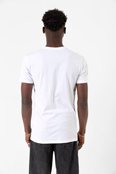 Tshirthane Beyblade Cyber Pegasus White Men's V-Neck Tshirt