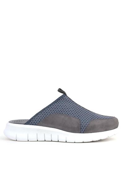 Shoes Center Σκούρο γκρι Comfort Ιατρικές Αθλητικές Παντόφλες