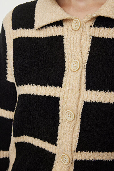 Trendyol Collection Pletený svetr z měkkého kamene - Twoaw25hi00334