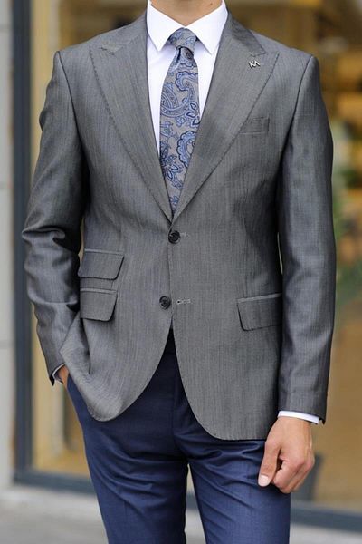 Kadir Büyükkaya Ανδρικό μπουφάν Slim Fit Μοντέρνας Ποιότητας - KAV5025W