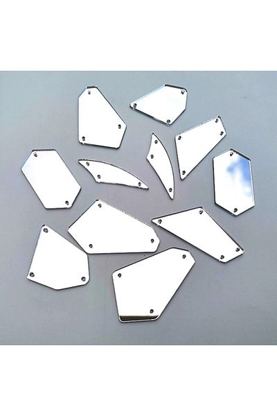 YENİ HEDİYELİK DÜNYAM 2cm 40 Pieces Design Suitable for Braids for Acrylic Planting