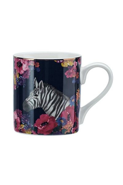 MIKASA Zebra Patterned Fine China Mug - 280ml
