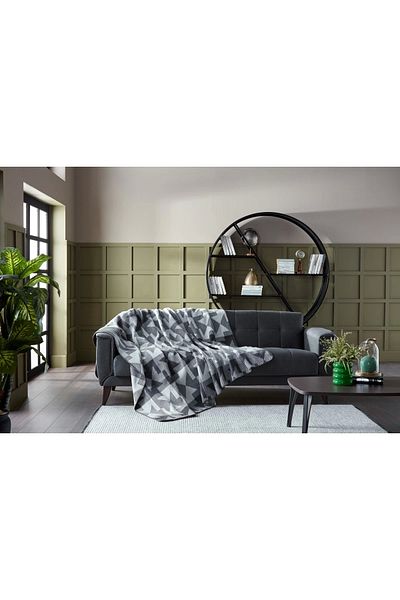 Doqu Home Origami Double Blanket (Grey)