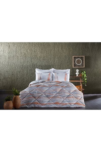 Doqu Home Poly Cotton Comf Set Single Lid