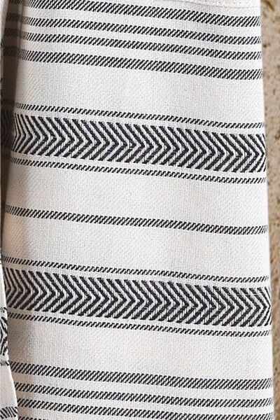 Denia Home Textile Peştemal Bornoz Unisex %100 Pamuk Naturel