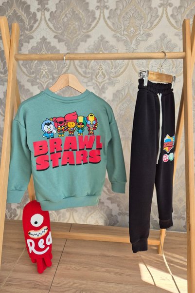 The Red Kids 3 Thread Made Front and Back Printed Oversize Set