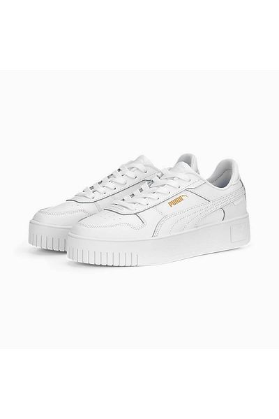 Puma Pantofi sport pentru femei Carina Street White - 389390-01
