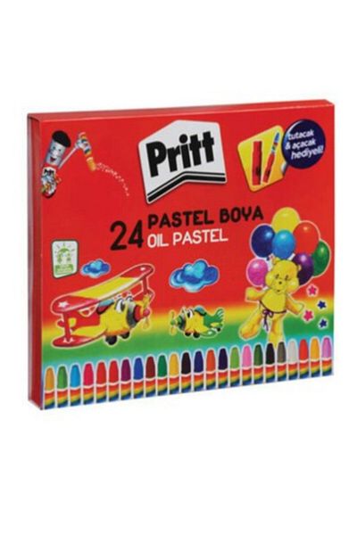 Pritt 24 Color Pastel Paint Cardboard Box