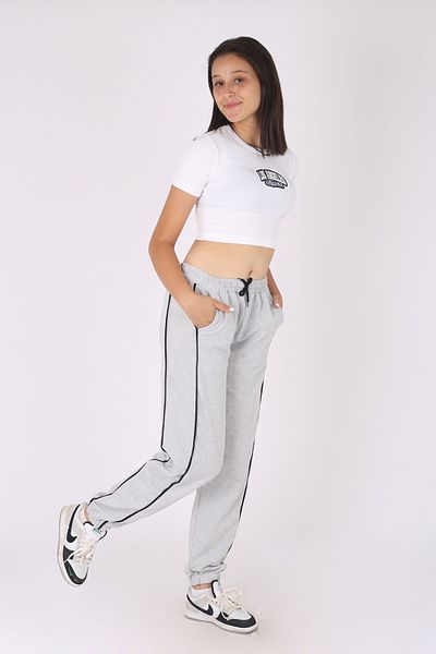cm buseyiz 11 Year Old Crop T-Shirt and Tracksuit Set