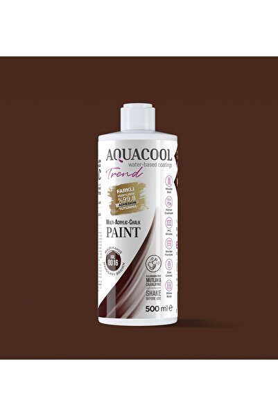 Aquacool Trend MAC Boya RAL 8016 Maun Kahve 500ml