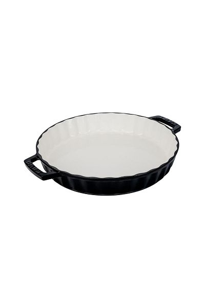 Lava Round Rosto and Oven Tray - Cast Iron Solid, Double Handle, Diameter(Ø)30cm Edition Series