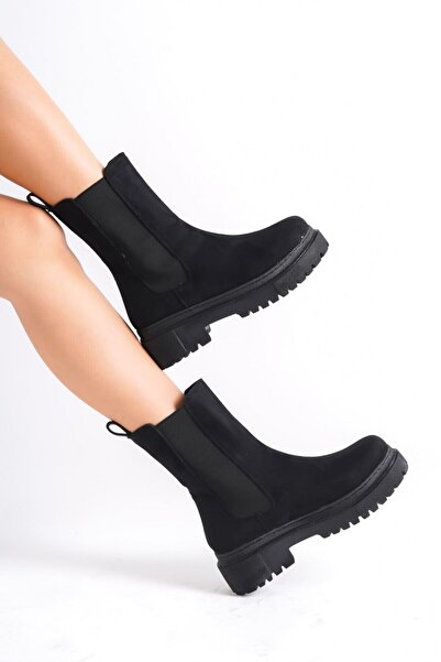 Zerenyus Αδιάβροχες και κρύες ελαστικές γυναικείες μπότες χωρίς κορδόνια