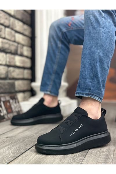 Zerenyus Pantofi pentru bărbați - Talpă înaltă, curea încrucișată, pantofi stil sport