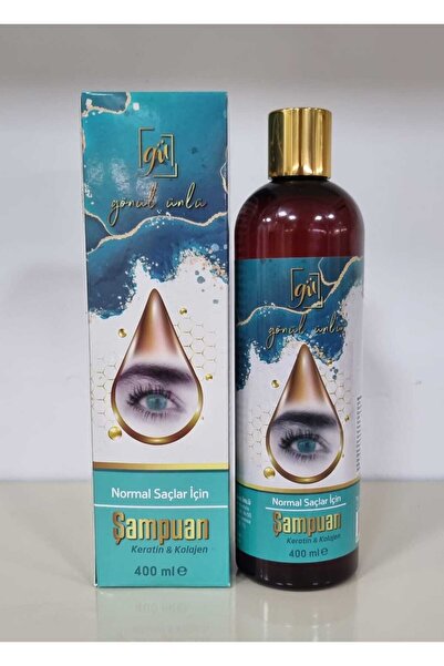 gönül ünlü Normal Saçlar İçin Şampuan Keratin & Kolajen 400 ml