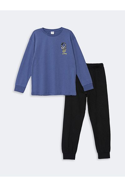 LC Waikiki Set de pijamale pentru băiat cu imprimeu LCW