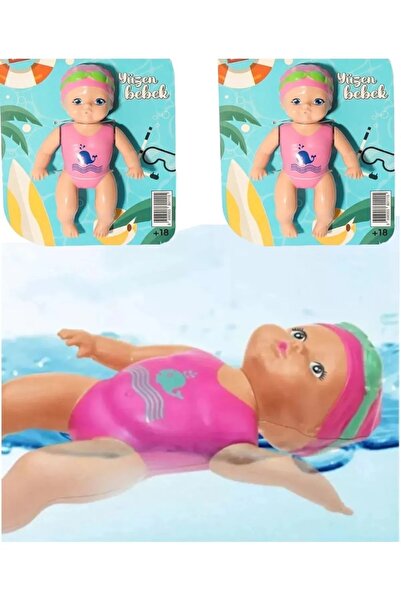 SAZE Suda Yüzen Kurmalı Oyuncak Bebek 2 Adet Bebek Fiyatıdır Yüzen Bebek