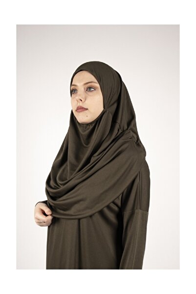 İhvan Khaki Color Children's Prayer Dress - Waiter Boy