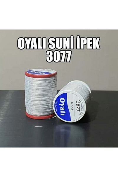 OYALI ΤΕΧΝΗΤΟ ΜΕΤΑΞΩΤΟ ΝΟ:3077 - Κλωστή κεντήματος 4 στρώσεων