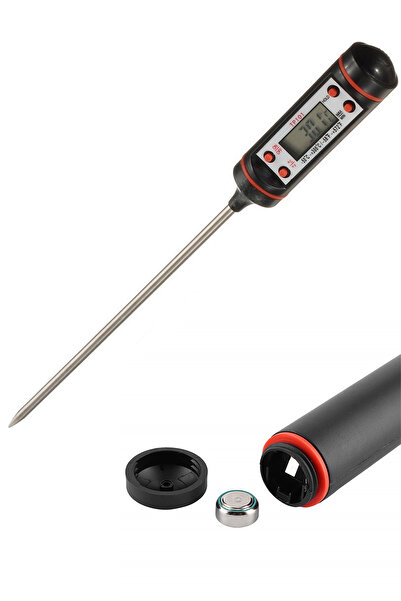 FDMFANAİR Dijital Yoğurt Mayalamak Için Termometre (Süt Yoğurt Gıda Yemek Su Mama Sıcaklık Ölçer )