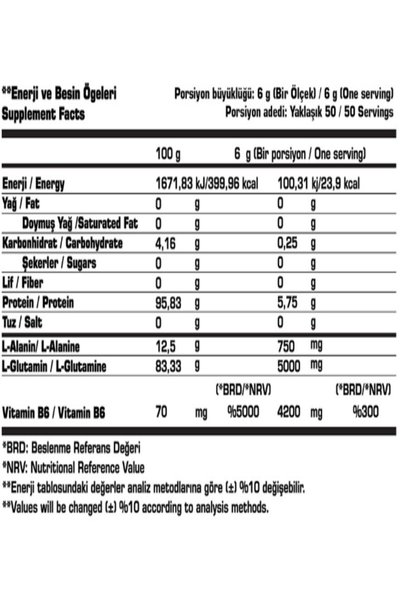 SSN Sports Style Nutrition Amino Combination 3 (Bcaa 315 Gr + Glutamine)