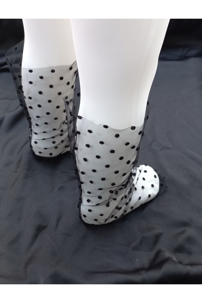 es moda shop Hema чорапи за момичета от тюл с точки