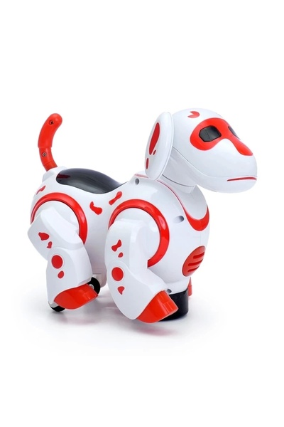 CanEm Pilli Işıklı Müzikli Robot Köpek 8203