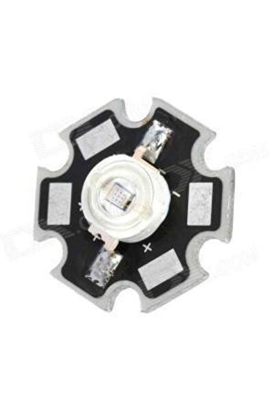LEDONLİNE 3w Uv Led Power Led 395 To 400 Nm 3 Watt Ultra Vıole Led Soğutucu