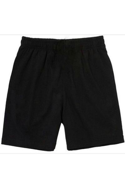 Crazystyle Unisex μαύρο σορτς