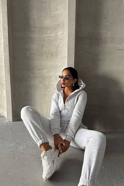 Neşeli Butik NBG025 Μοντέλο Γυναικείο Σετ Φόρμας Βαμβακερής
