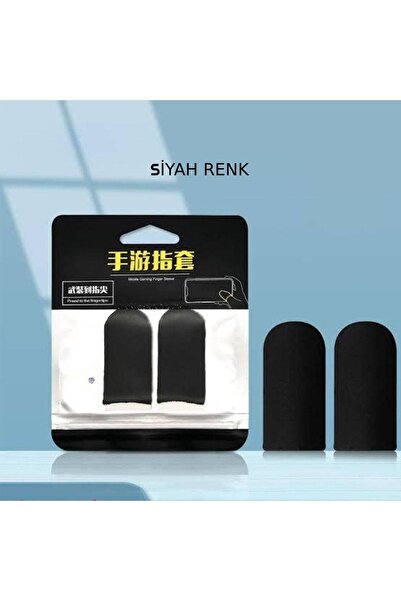 emrebilisim Parmaklık Eldiven Fiber Oyuncu Eldiveni Anti-ter Parmak Kılıf 1 Çift